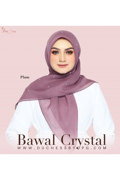 BAWAL CRYSTAL - PLUM BAWAL CRYSTAL - PLUM